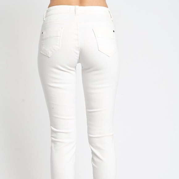 Bootcut White Pants Jeans - Picture 3 of 3